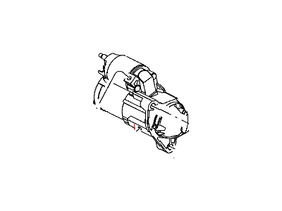 Mopar 56044736AB Starter Engine