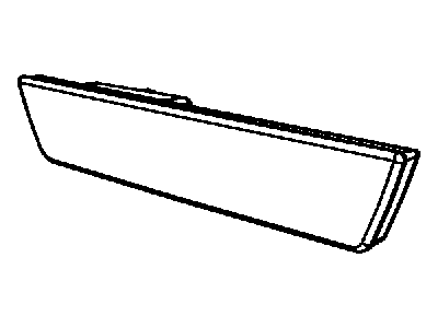 Mopar 68039504AA Side Marker Lamp, Rear Passenger Side