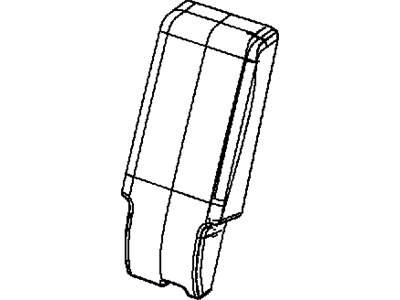 Dodge 1VL26DW1AA ARMREST Second Row