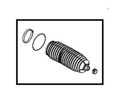 Ram 68225833AA BOOT KIT Steering Gear