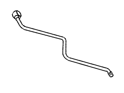 Dodge 5117855AA LINE Transmission Oil Cooler Pressure
