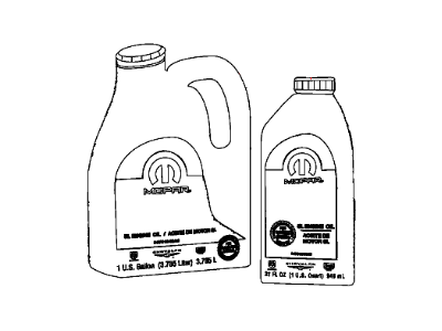 Ram 68171066PB ENGINE OIL 0W40 Quart