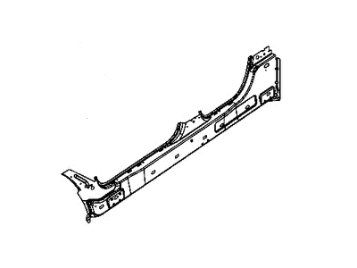 Mopar 68265448AD Inner Rocker, Passenger Side