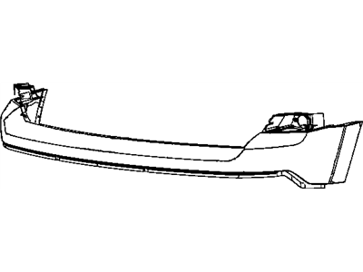 Mopar 68091521AA Upper Cover, Front