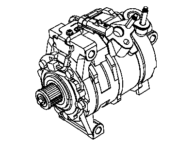 Jeep A/C Compressor - 68028917AD
