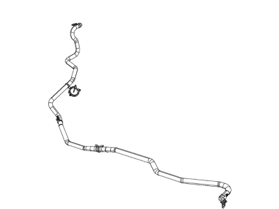 Chrysler Voyager Radiator Hose - 68233884AD