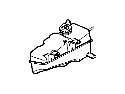 Dodge 4596444AA CAP Pressurized Coolant Export