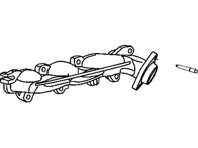 Dodge 53013849AE MANIFOLD Exhaust