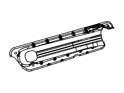 Ram 6510141AA STUD Double Ended M8X1.25XM6X1X75.50