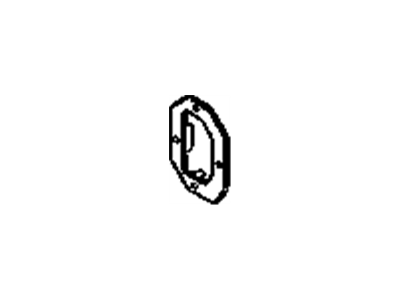 Dodge 5115352AB REINFORCEMENT Front Bumper Side Rail