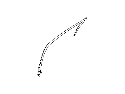 Chrysler Cirrus Window Run - 4646827AB