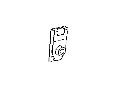 Mopar 6509113AA Nut Hexagon M8X1.25