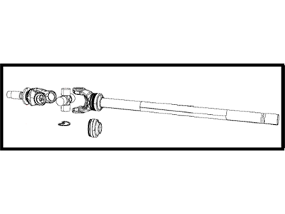 Ram 68213889AB SHAFT Axle