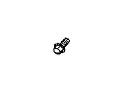 Jeep 6101828 SCREW Hex Flange Head