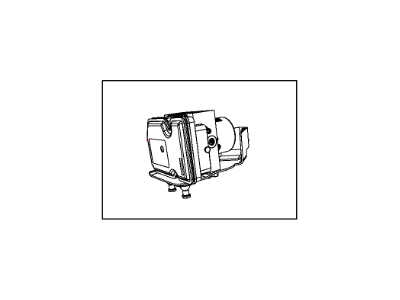 Jeep 68250685AA CONTROL UNIT Anti-Lock Brake