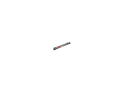 Dodge 55077172AC MOLDING Rear Door