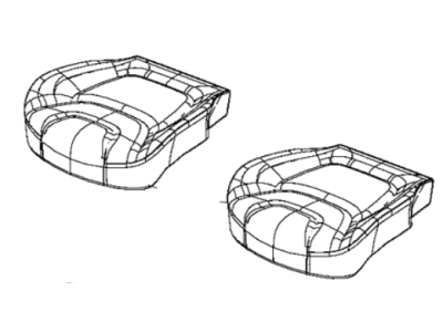 Jeep Seat Cushion - 6ST04LR5AB