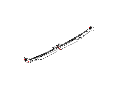 Dodge Ram 2500 Leaf Spring - 52121699AB