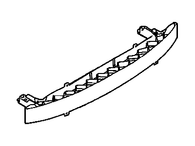 Chrysler MR557943 REINFORCEMENT Bumper