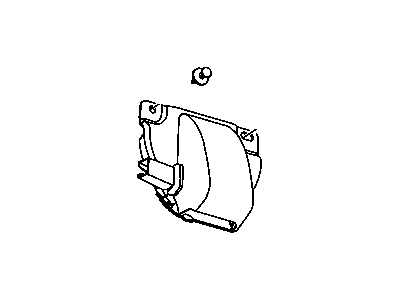 Chrysler 5065661AC COVER Deck Lid Latch