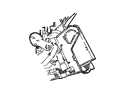 Mopar 5081027AA Bracket Amplifier