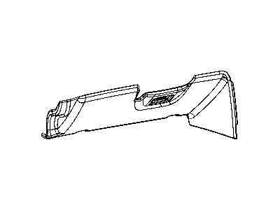 Dodge Viper Steering Column Cover - TQ811BNAA