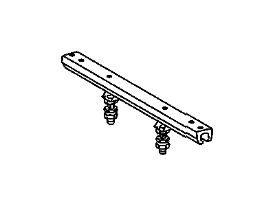 Dodge 5123585AA RAIL Cargo Partition Sliding Door