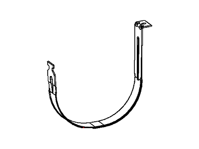 Ram 52102522AC STRAP Fuel Tank