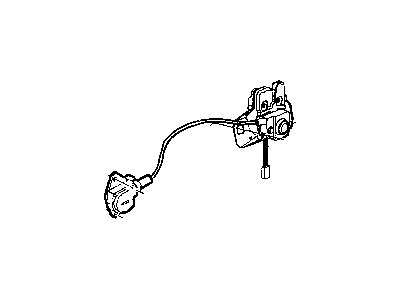 Dodge 5017673AA CABLE Deck Lid Release