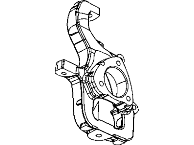 Dodge Dakota Steering Knuckle - 52855116AB