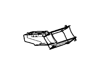Chrysler 1BR55XZAAA HOUSING Ash Receiver