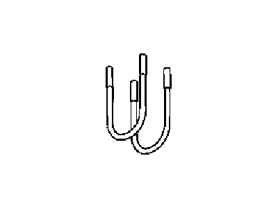 Mopar 52113567AB U-Bolt, Rear