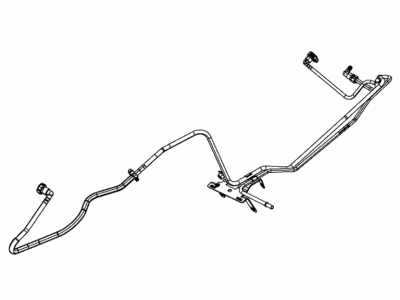 Jeep 68084962AC TUBE Fuel Vapor