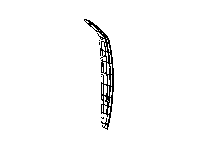 Mopar 5112134AD Front Weatherstrip