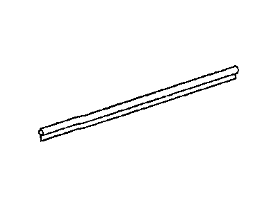 Mopar 5065160AF Lower Weatherstrip, Front