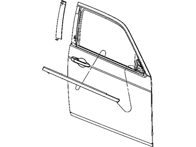 Chrysler Door Seal - 4806061AC