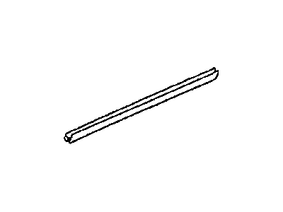 Dodge 5065151AB WEATHERSTRIP Front Door Belt Inner