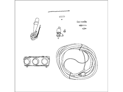 Jeep 82212860 WIRING KIT Enclosure