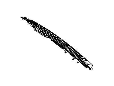 Ram 4894645AF REINFORCEMENT Liftgate Opening Upper