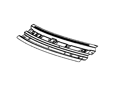 Dodge 5020972AA HEADER Roof Front