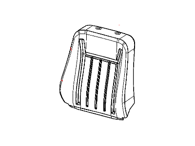 Chrysler 1FN531D5AA COVER Front Seat Back