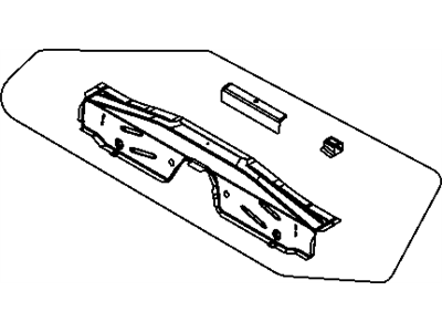 Chrysler 5155472AD EXTENSION Rear Floor Pan
