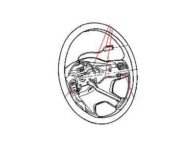 2007 Jeep Liberty Steering Wheel - UR671J8AG