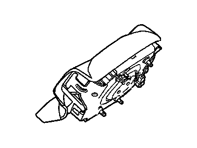Mopar 5JS061DHAE Air Bag Driver, Driver Side