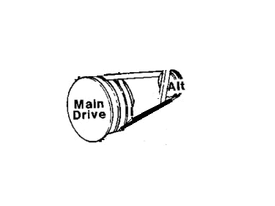 Dodge Lancer Drive Belt - Q4040382