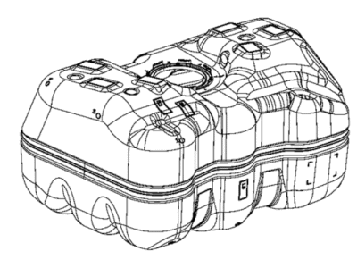Ram 68462373AA TANK Fuel