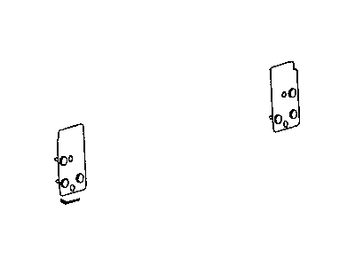 Mopar 4575954AA Bracket Rear Bumper