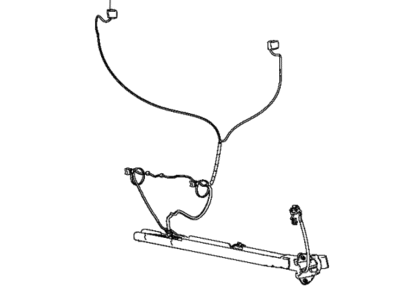 Ram 68254200AD WIRING Rear Door Left