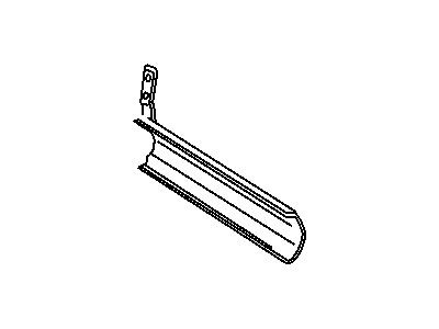 Dodge 5245814 INSULATION Thermal Sill Inner