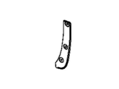 Mopar 68197300AA Spat Front Fender